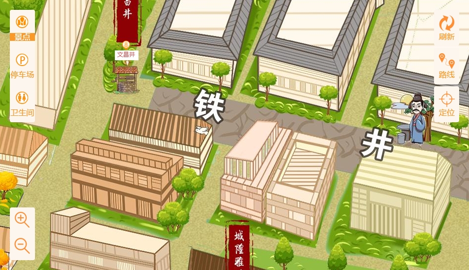 义县智慧景区：手绘地图与语音导览的完美融合